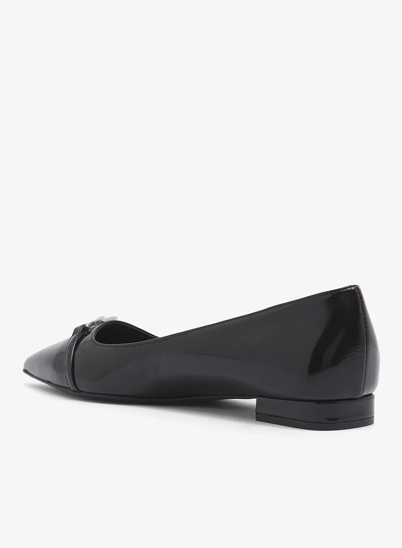 VALENTINO BY MARIO VALENTINO  Bow Detail Ankle strap Flat Ballerinas for Women | Best Price UAE